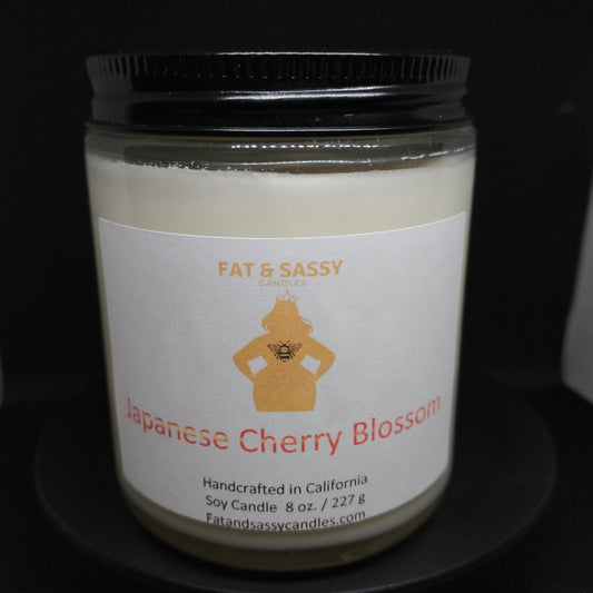 Japanese Cherry Blossom Soy Wax Candle