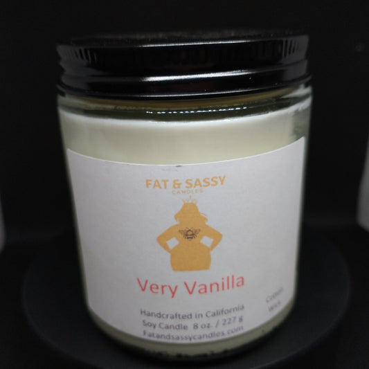 Very Vanilla Soy Wax Candle