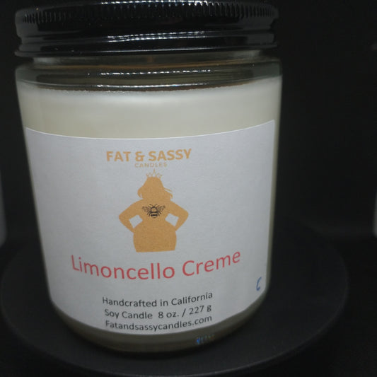 Limoncello Creme Soy Wax Candle