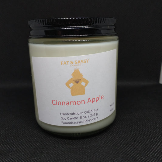 Cinnamon Apple Soy Wax Candle